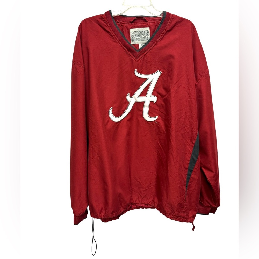 Campus Specialties University of Alabama Pullover Windbreaker Size XXL